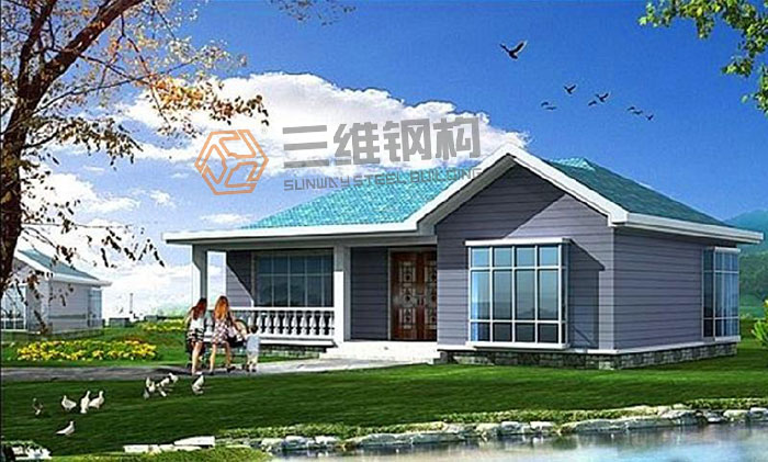 山東三維輕鋼結構別墅