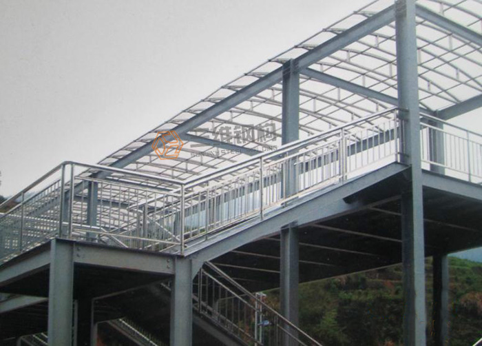 山東三維鋼結構公司承包的鋼結構工程