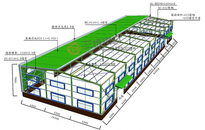 山東三維低碳建筑之鋼結(jié)構(gòu)工程