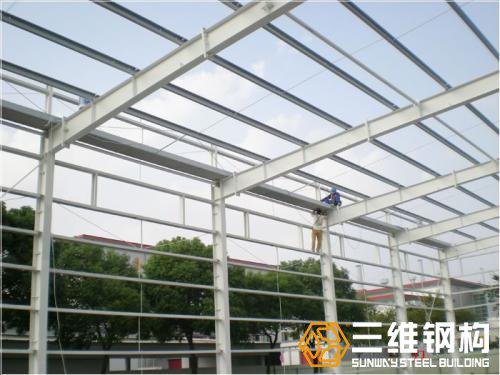 鋼結構廠房施工